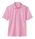 Apparel Pink XB6RX547 Johnston & Murphy Men XC4 Solid Performance Polo - Image 3