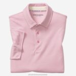 Apparel Pink XB6RX622 Johnston & Murphy Men Liquid Cotton Polo