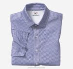 Apparel Purple Droplet XB6RX450 Johnston & Murphy Men XC4 Performance Shirt