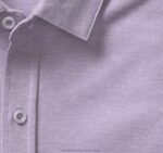 Apparel Purple XB6RX650 Johnston & Murphy Men Vintage Birdseye Button-Front Shirt - Image 2