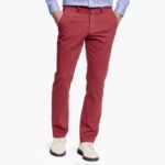 Apparel Red XB6RX644 Johnston & Murphy Men Washed Chinos