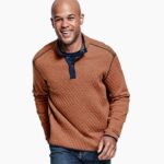 Apparel Rust/Navy Heather XB6RX765 Johnston & Murphy Men Reversible Quarter-Snap