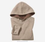 Apparel Rust/Oatmeal XB6RX1373 Johnston & Murphy Boy Boys Reversible Solid Hoodie - Image 2