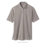 Apparel Sand XB6RX492 Johnston & Murphy Men Vintage Slub Polo - Image 2