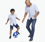 Apparel Shark XB6RX1396 Johnston & Murphy Boy Boys Short-Sleeve Printed Shirt - Image 5