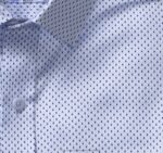 Apparel Sky Triangle Dot XB6RX533 Johnston & Murphy Men Printed Cotton Shirt - Image 2