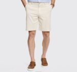 Apparel Stone XB6RX404 Johnston & Murphy Men Washed Chino Shorts