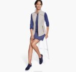 Apparel Storm XB6RX1300 Johnston & Murphy Women Quilted Vest - Image 2