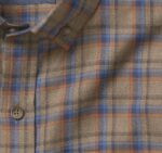Apparel Tan Box Plaid XB6RX898 Johnston & Murphy Men Heathered Woven Shirts - Image 2