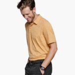 Apparel Tangerine XB6RX493 Johnston & Murphy Men XC4 Solid Performance Polo