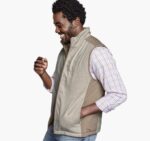 Apparel Taupe/Oatmeal XB6RX736 Johnston & Murphy Men XC4 Reversible Vest - Image 2