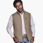 Apparel Taupe/Oatmeal XB6RX736 Johnston & Murphy Men XC4 Reversible Vest