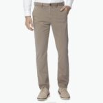 Apparel Taupe XB6RX477 Johnston & Murphy Men Washed Chinos