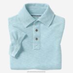 Apparel Turquoise XB6RX1449 Johnston & Murphy Boy Boys Vintage Slub Polo