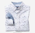 Apparel White Airplane XB6RX1392 Johnston & Murphy Boy Boys Long-Sleeve Print Shirt
