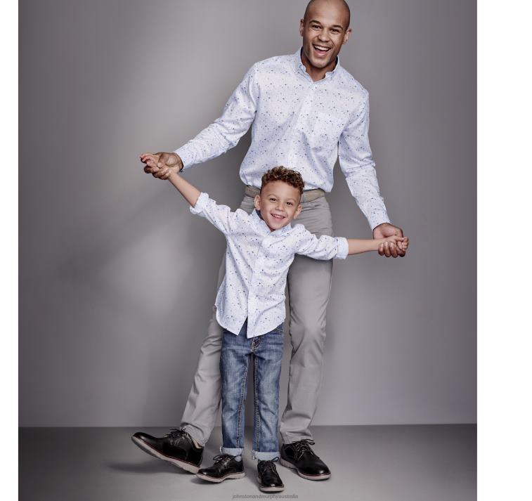 Apparel White Airplane XB6RX1392 Johnston & Murphy Boy Boys Long-Sleeve Print Shirt - Image 4
