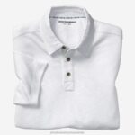 Apparel White XB6RX408 Johnston & Murphy Men Vintage Slub Polo