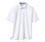 Apparel White XB6RX484 Johnston & Murphy Men Liquid Cotton Polo - Image 2