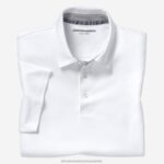 Apparel White XB6RX484 Johnston & Murphy Men Liquid Cotton Polo