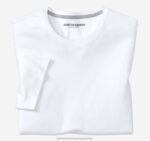 Apparel White XB6RX624 Johnston & Murphy Men Essential Tee