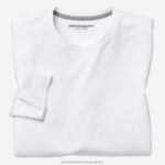 Apparel White XB6RX776 Johnston & Murphy Men Essential Long-Sleeve Tee