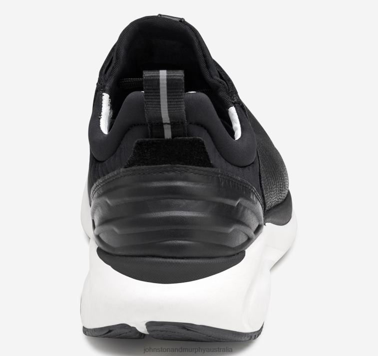 Shoes Black Breathable Full Grain XB6RX298 Johnston & Murphy Men XC4 TR1-Luxe Hybrid - Image 3