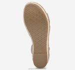 Shoes Black Calfskin/Suede XB6RX1212 Johnston & Murphy Women Gigi Cross-Band Sandal - Image 5