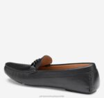 Shoes Black Calfskin XB6RX1216 Johnston & Murphy Women Maggie Chain Moc - Image 2