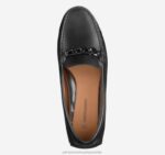 Shoes Black Calfskin XB6RX1216 Johnston & Murphy Women Maggie Chain Moc - Image 4