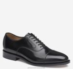 Shoes Black Calfskin XB6RX79 Johnston & Murphy Men Melton Cap Toe