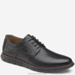 Shoes Black Full Grain/Black Sole XB6RX171 Johnston & Murphy Men Holden Plain Toe