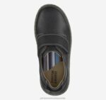 Shoes Black Full Grain XB6RX1318 Johnston & Murphy Boy Little Kid McGuffey Slip-On - Image 2
