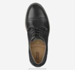 Shoes Black Full Grain XB6RX1355 Johnston & Murphy Boy Little Kid Conard Cap Toe - Image 2