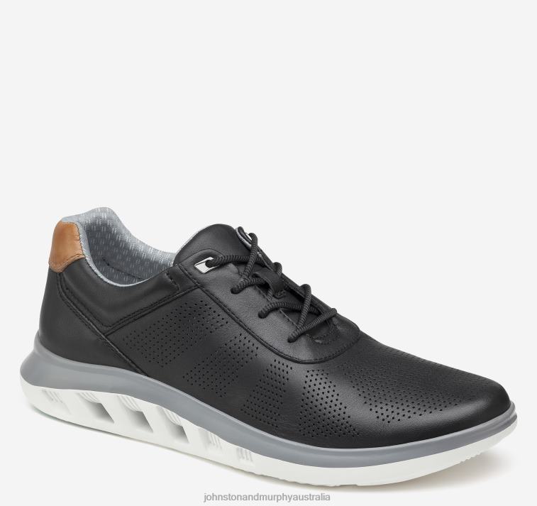 shoes_black_full_grain_xb6rx138_johnston_murphy_men_activate_u_throat.jpg Shoes Black Full Grain XB6RX138 Johnston & Murphy Men Activate U-Throat - Image 1