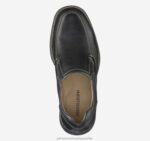 Shoes Black Full Grain XB6RX152 Johnston & Murphy Men Shuler Moc Toe Slip-On - Image 2