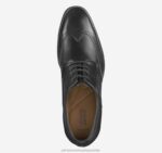 Shoes Black Full Grain XB6RX205 Johnston & Murphy Men Danridge Wingtip - Image 2