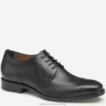 Shoes Black Full Grain XB6RX205 Johnston & Murphy Men Danridge Wingtip