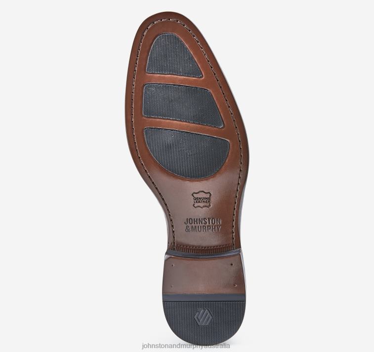 Shoes Black Full Grain XB6RX205 Johnston & Murphy Men Danridge Wingtip - Image 4
