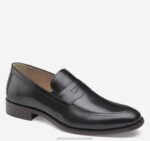 Shoes Black Full Grain XB6RX241 Johnston & Murphy Men Lewis Penny