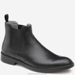 Shoes Black Full Grain XB6RX276 Johnston & Murphy Men XC4 Maddox Chelsea Boot