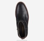 Shoes Black Full Grain XB6RX289 Johnston & Murphy Men Welch Zip Boot - Image 2