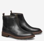Shoes Black Full Grain XB6RX289 Johnston & Murphy Men Welch Zip Boot