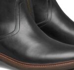 Shoes Black Full Grain XB6RX289 Johnston & Murphy Men Welch Zip Boot - Image 5