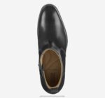 Shoes Black Full Grain XB6RX295 Johnston & Murphy Men Lewis Zip Boot - Image 2