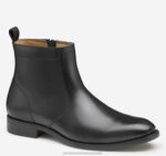 Shoes Black Full Grain XB6RX295 Johnston & Murphy Men Lewis Zip Boot