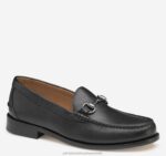 Shoes Black Full Grain XB6RX312 Johnston & Murphy Men Halstead Bit
