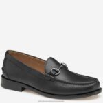 Shoes Black Full Grain XB6RX312 Johnston & Murphy Men Halstead Bit