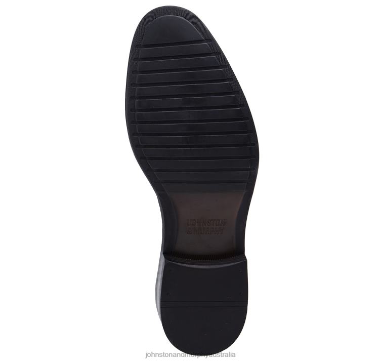 Shoes Black Full Grain XB6RX325 Johnston & Murphy Men Henrick Plain Toe - Image 4