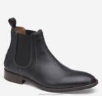 Shoes Black Full Grain XB6RX346 Johnston & Murphy Men Henrick Chelsea Boot