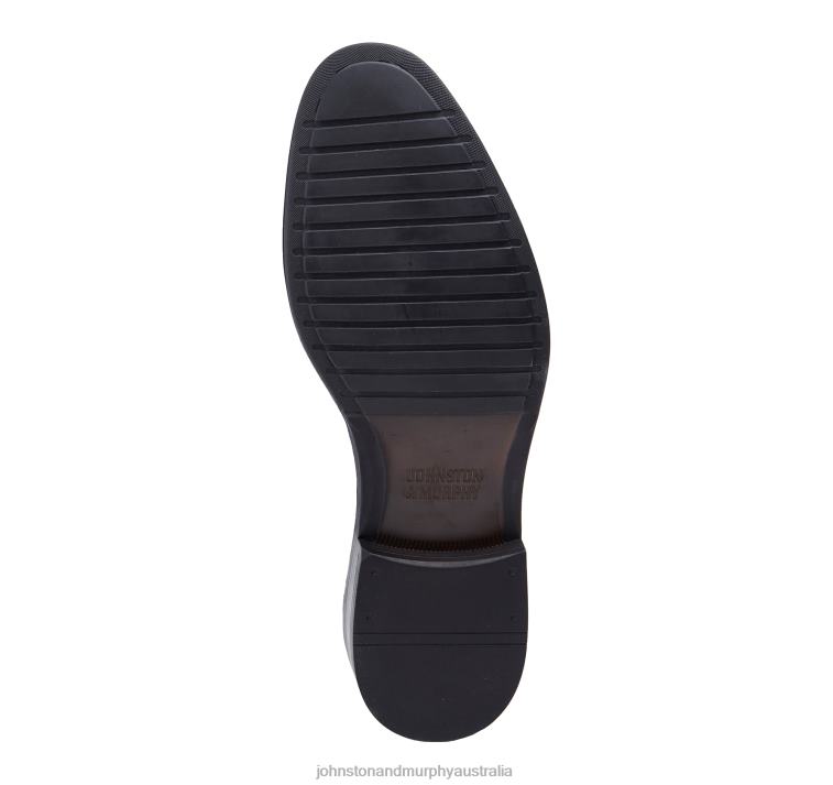 Shoes Black Full Grain XB6RX346 Johnston & Murphy Men Henrick Chelsea Boot - Image 4